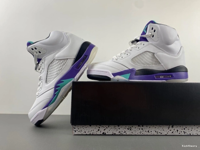 Kick Theory 136027-108 Grape 5 Air Jordan (2013) Retro 0820